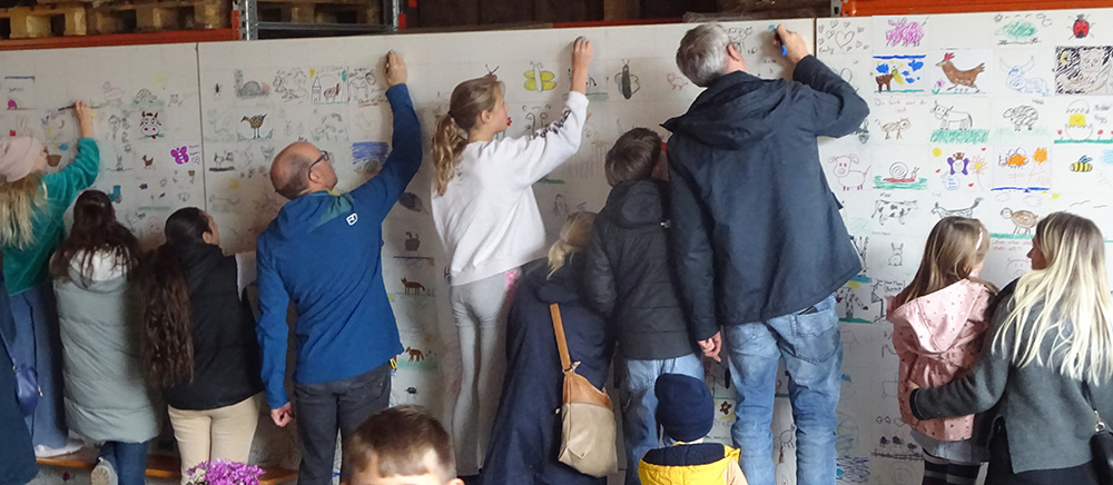 Groß + Klein in Aktion